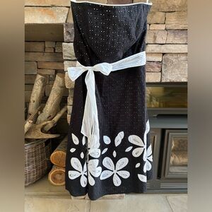 Gorgeous Black Eyelet Dress